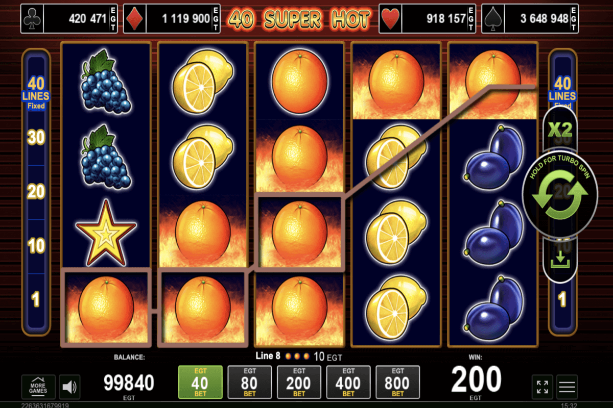 40 Super Hot Online Slot | Play EGT Pokies - Online Casino Australia