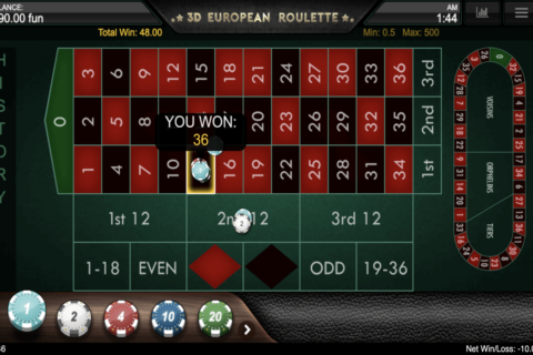 European Roulette Xgaming screenshot
