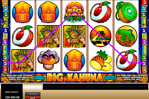 big kahuna microgaming pokie