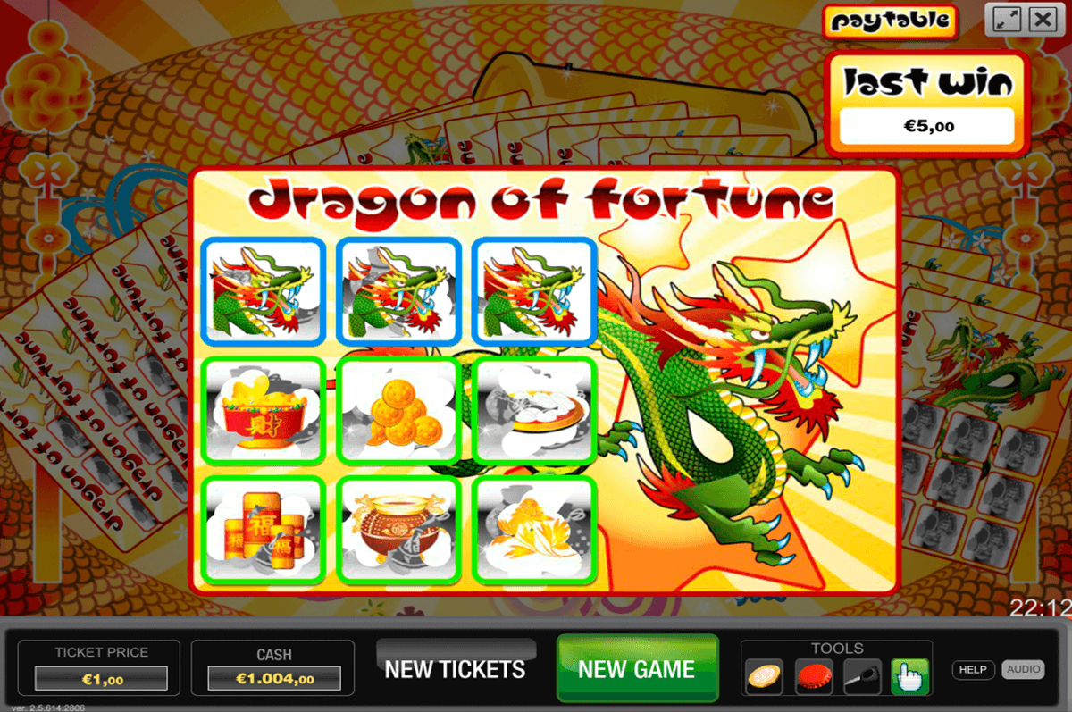 dragon of fortune world match 