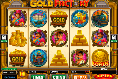 gold factory microgaming pokie