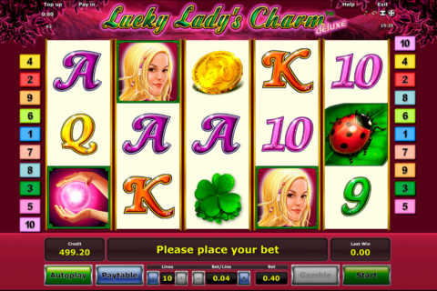 lucky ladys charm delue novomatic
