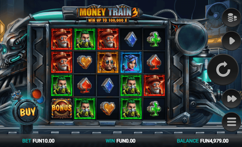 money train 3 pokie