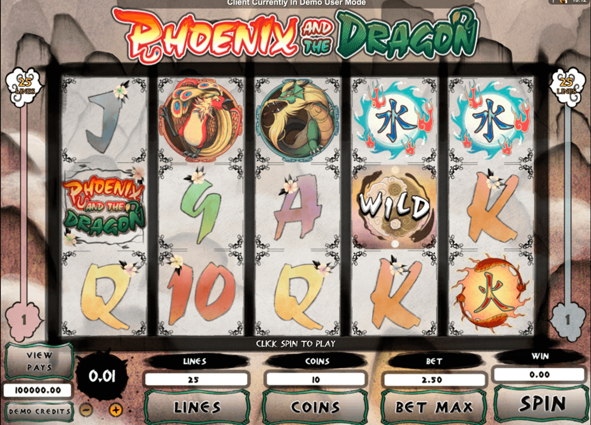 phoenix and the dragon microgaming 