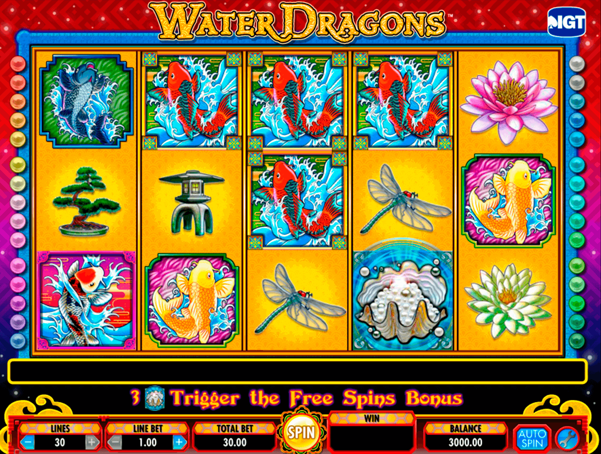 water dragons igt 